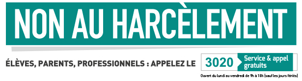 Non au harcèlement scolaire